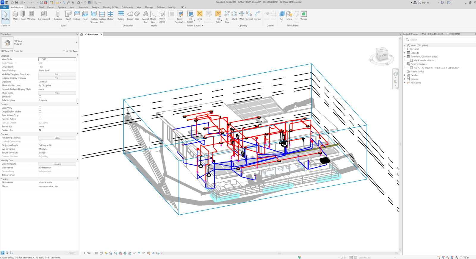 Instalaciones eléctricas Revit